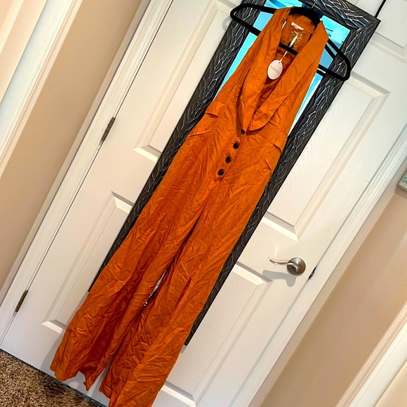 Luxxel mustard romper - Picture 1 of 6